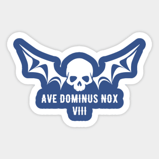 Ave Dominus Nox 1 Sticker